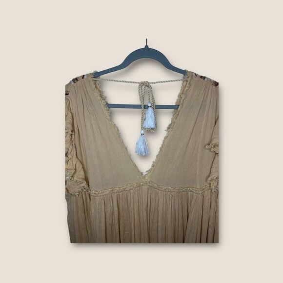 Free People Will Wait For You Midi Dress Size XS - Picture 5 of 9